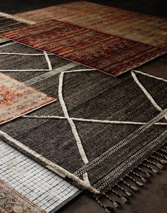 Ready to ship in stock rugs