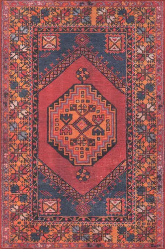 Momeni Afshar AFS16 Red Rug Product Image