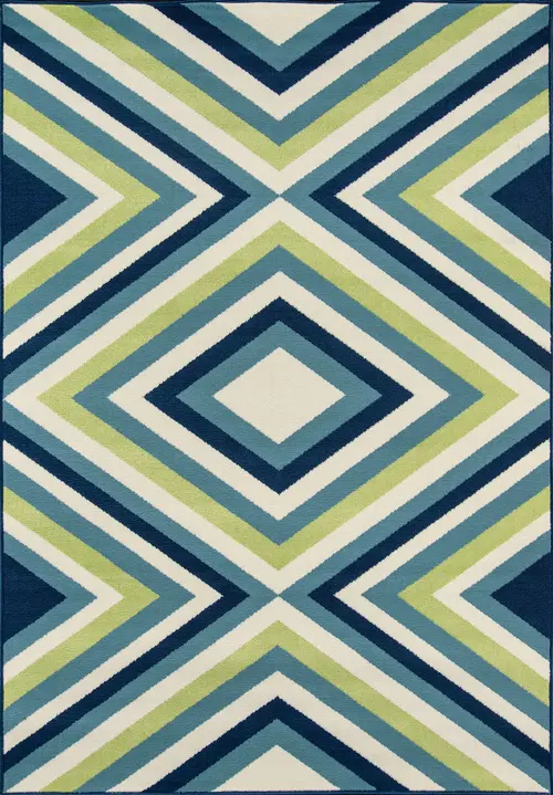Momeni Baja BAJ-8 Multi Outdoor Rug