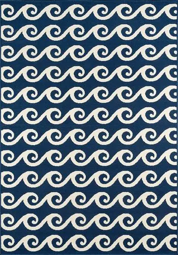 Momeni Baja BAJ14 Navy Outdoor Rug Product Image