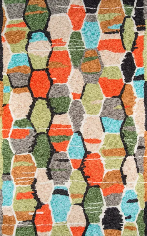 Modern Loom Bungalow BUN-3 Multi Transitional Rug