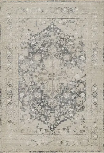 Momeni Cambridge CMB-1 Beige Power Loomed Silk Rug Product Image