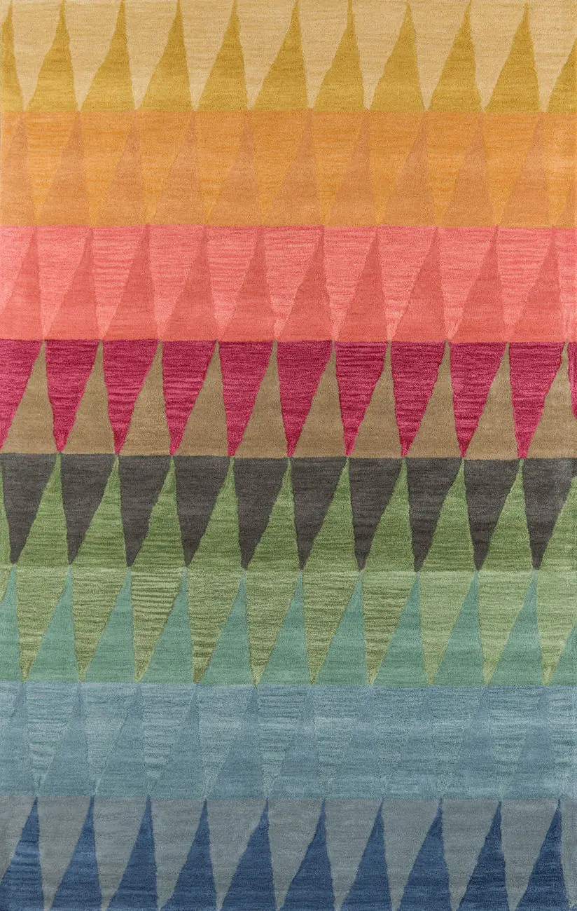 Delhi DL-59 Multi Red Rug