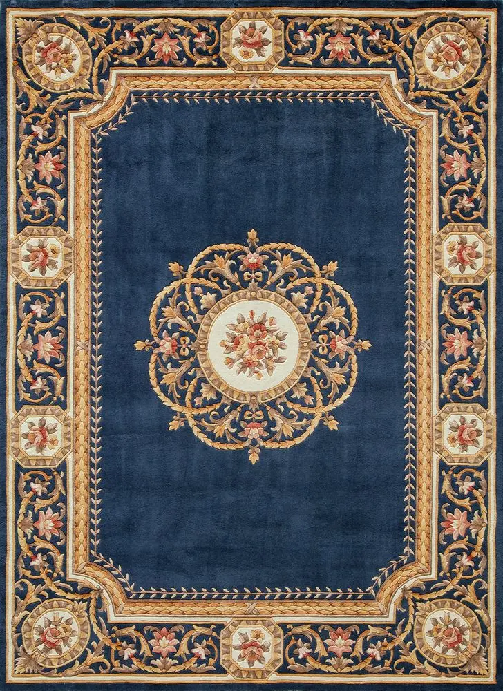 Harmony India HAI12 Blue Rug