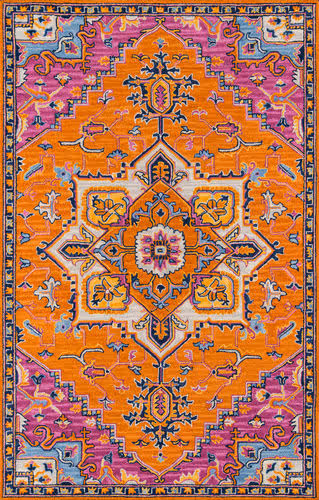 Modern Loom Ibiza IBI-2 Orange Rug Product Image