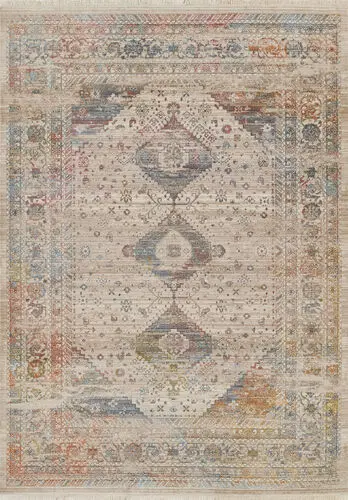 Momeni Izmir IZ-04 Multi-Colored Power Loomed Synthetic Rug Product Image