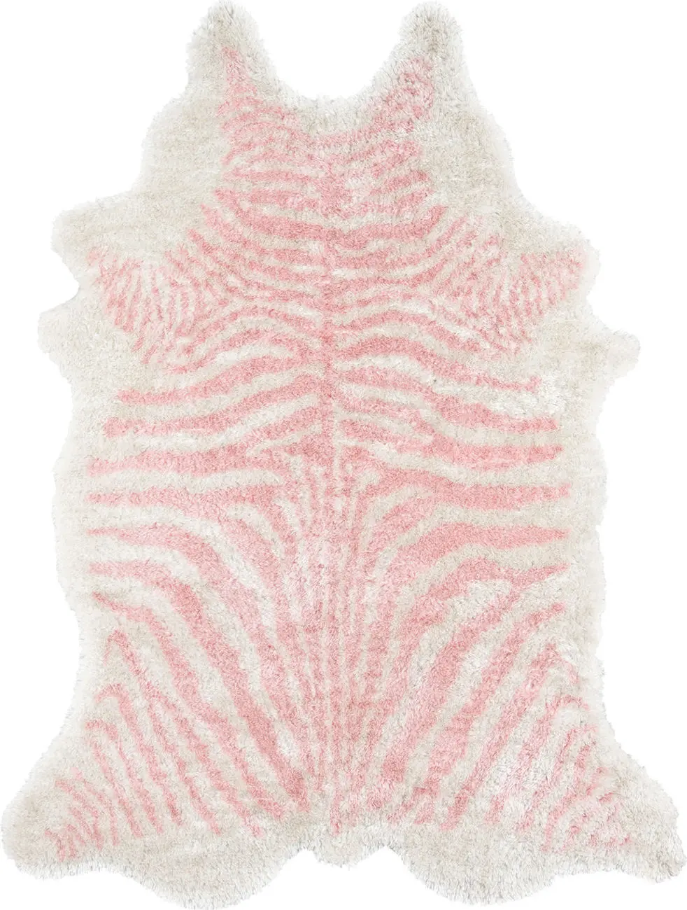 Modern Loom Kalahari KAL-1 Pink Animal Print Rug
