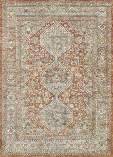 Momeni Lillihan LIH-2 Multi-Colored Power Loomed Synthetic Rug Product Image