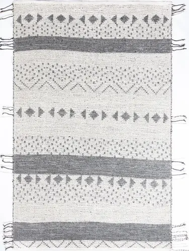 Momeni Otto OTT-4 Gray Hand Woven Synthetic Rug Product Image