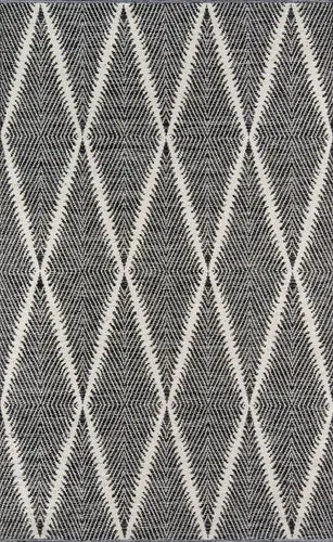 Modern Loom River RIV-1 Black Rug Product Image