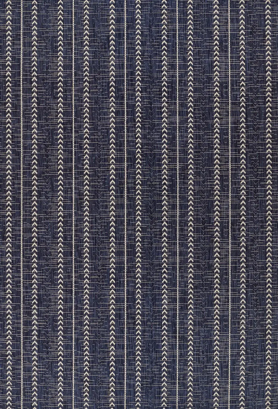 Riviera RV-06 Blue Power Loomed Synthetic Rug