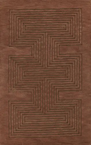 Momeni Simba SIM-3 Brown Hand Tufted Wool Rug Product Image