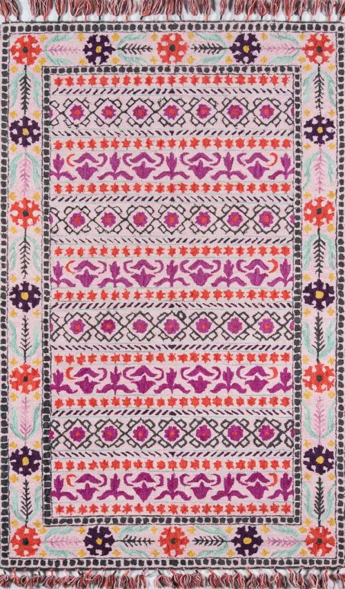 Momeni Tahoe TA-07 Multi-Colored Hand Tufted Wool Rug