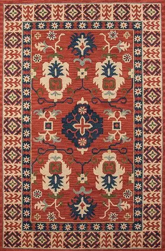 Modern Loom Tangier TAN-3 Red Rug Product Image