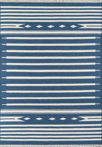 Modern Loom Thompson THO-1 Denim Abstract Rug Product Image