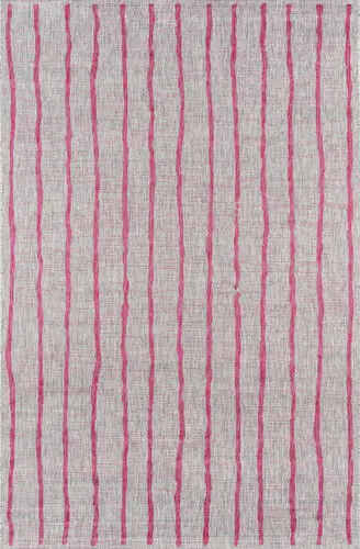 Momeni Villa VI-03 Pink Power Loomed Synthetic Rug Product Image