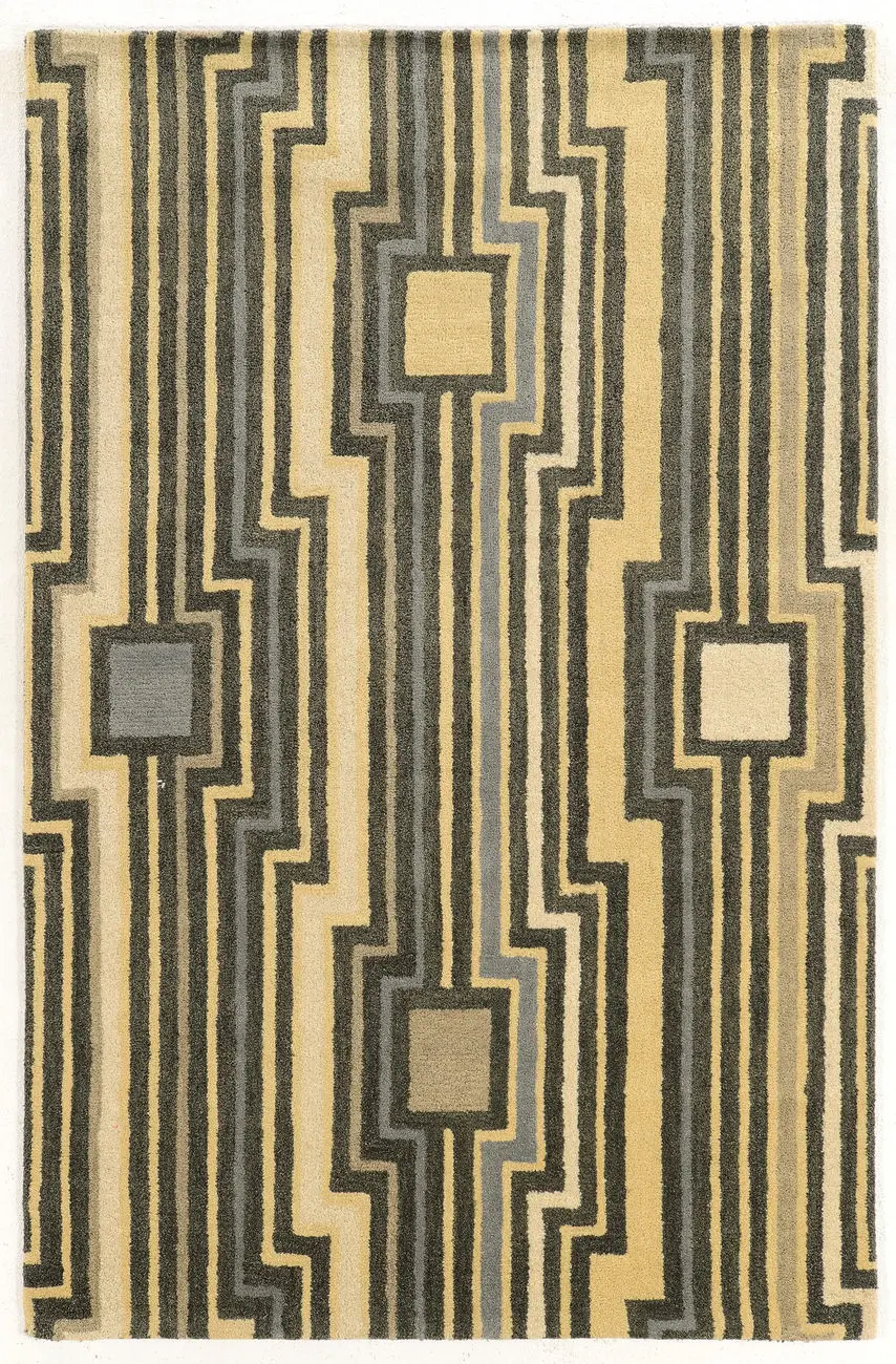 Linon Beige Patterned Rug 32