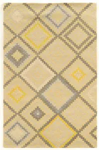 Linon Beige Patterned Rug 33