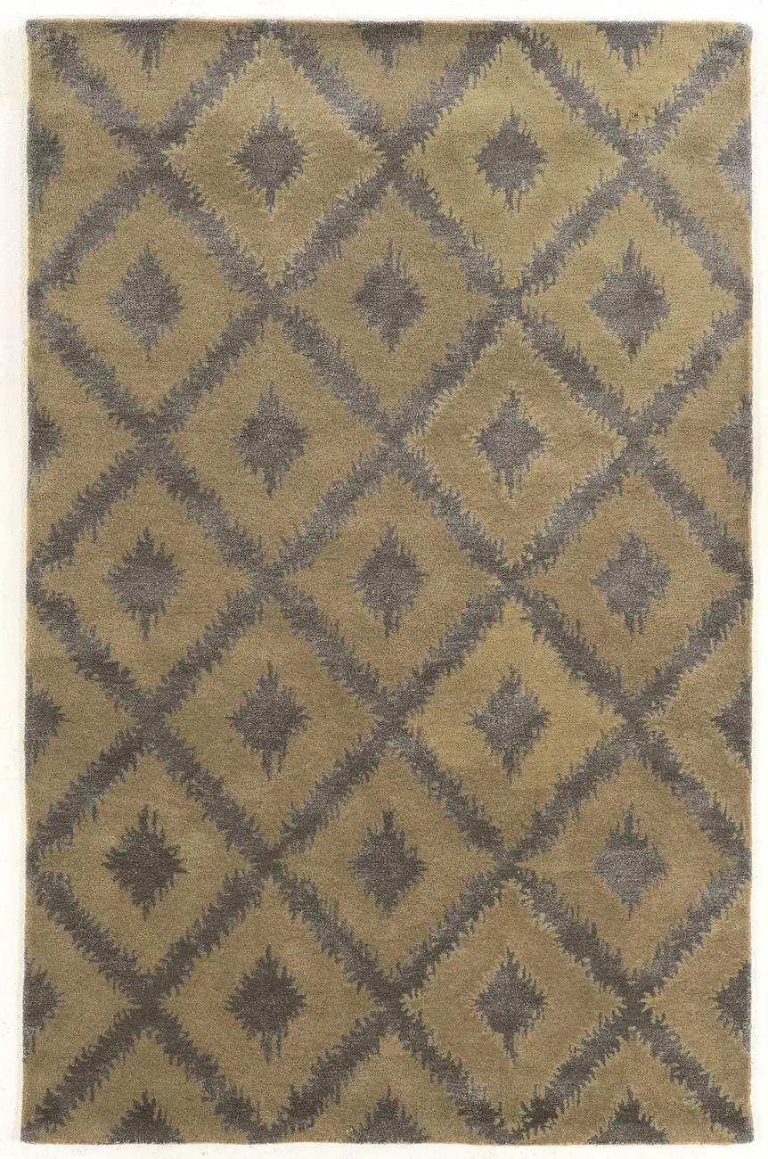 Linon Brown Patterned Rug 20