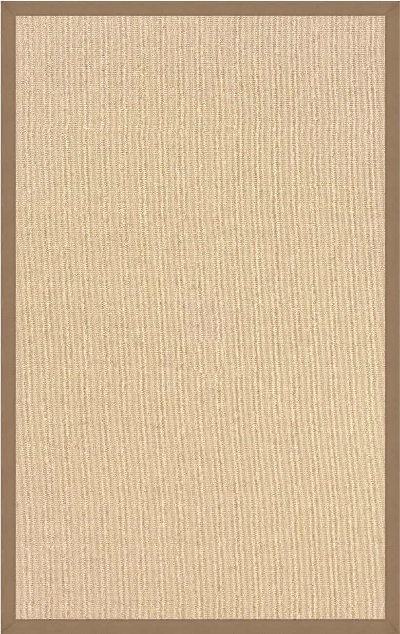 Linon Beige Flatweave Wool Rug 2