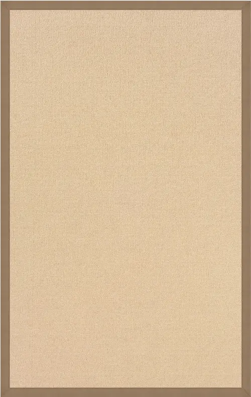 Linon Beige Flatweave Wool Rug 2