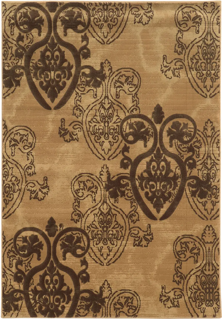 Linon Brown Rug 4