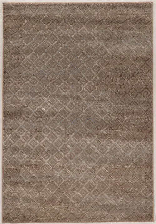 Linon Beige Traditional Rug