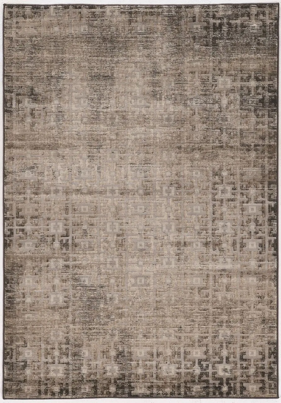 Linon Beige Traditional Rug 8