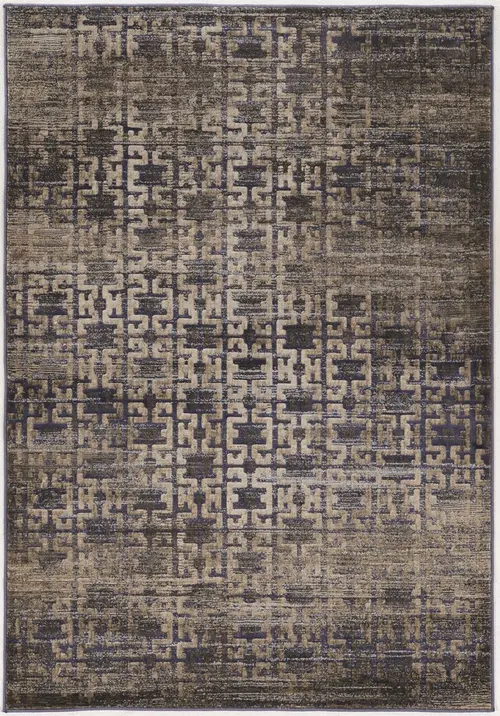 Linon Gray Traditional Rug 4