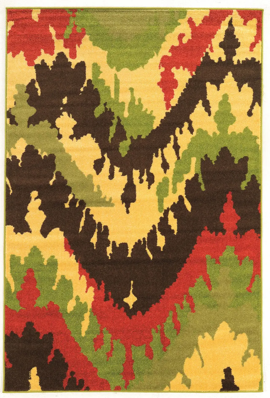 Linon Multi-Colored Rug 2
