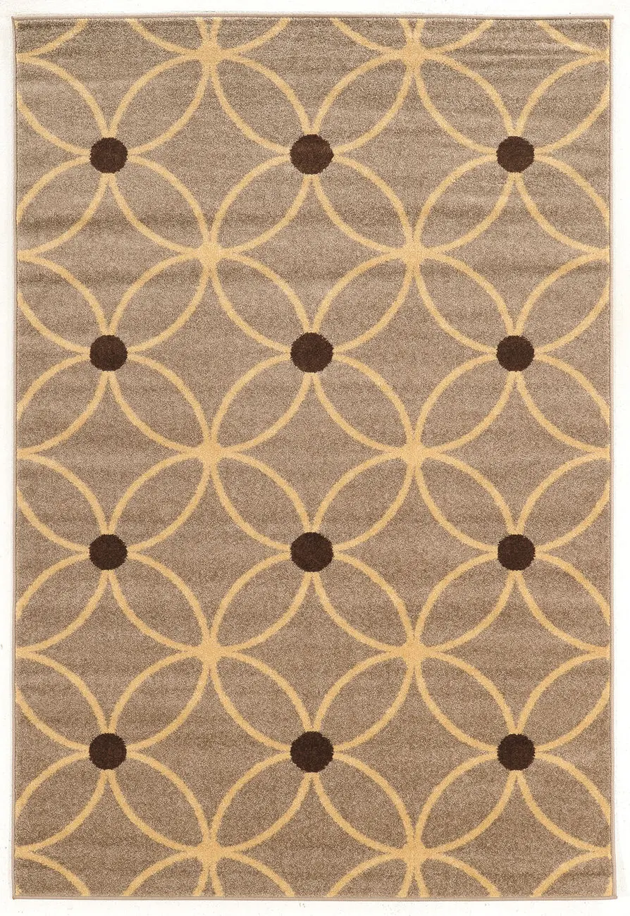 Linon Beige Rug