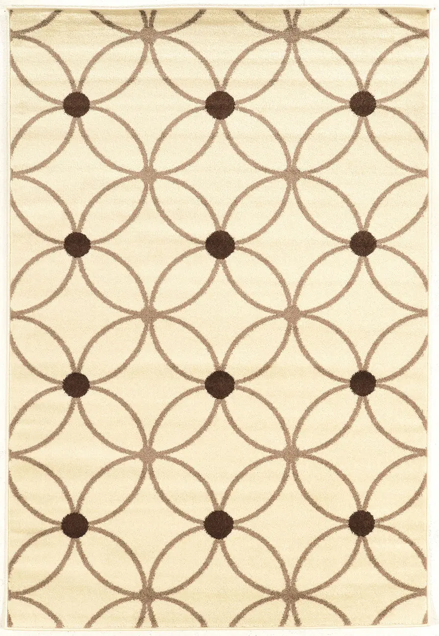 Linon Beige Rug 2