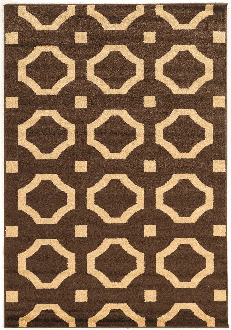 Linon Brown Rug