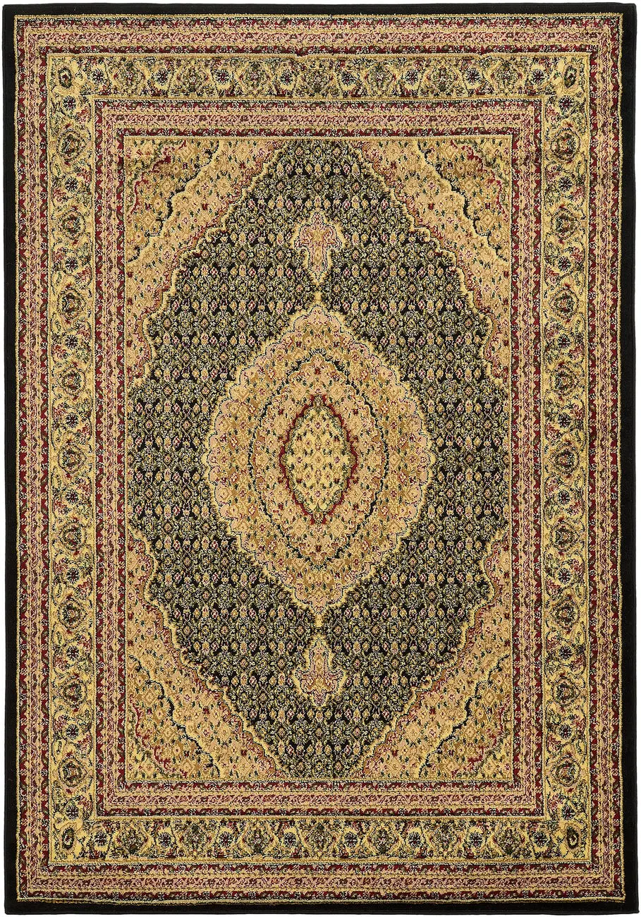 Linon Beige Transitional Traditional Rug 2