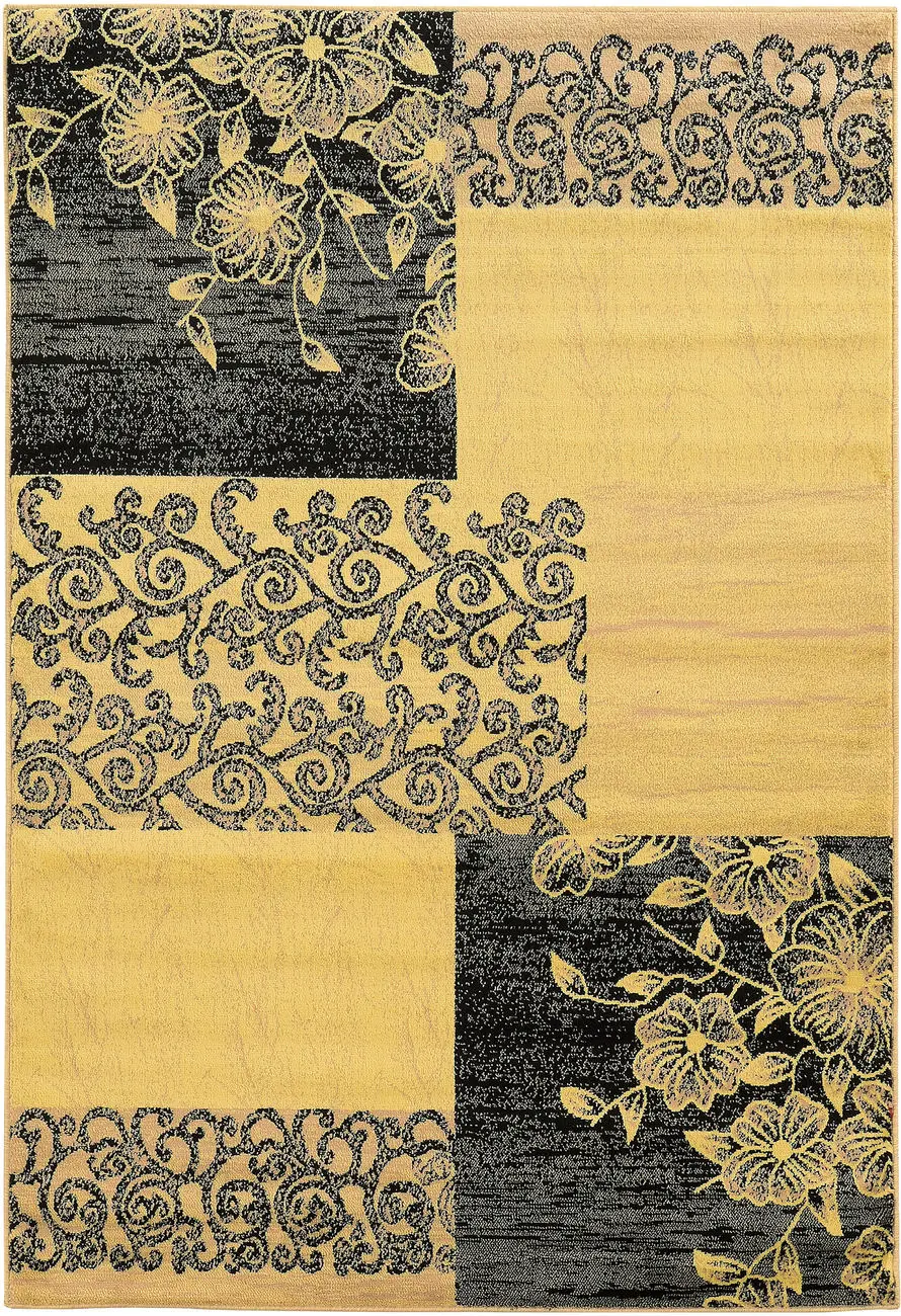 Linon Beige Transitional Rug 2