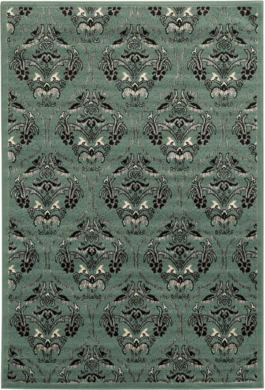 Linon Green Rug 6