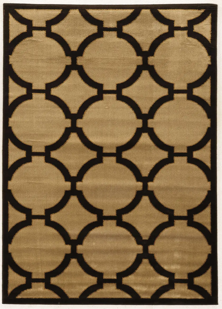 Linon Beige Rug 4