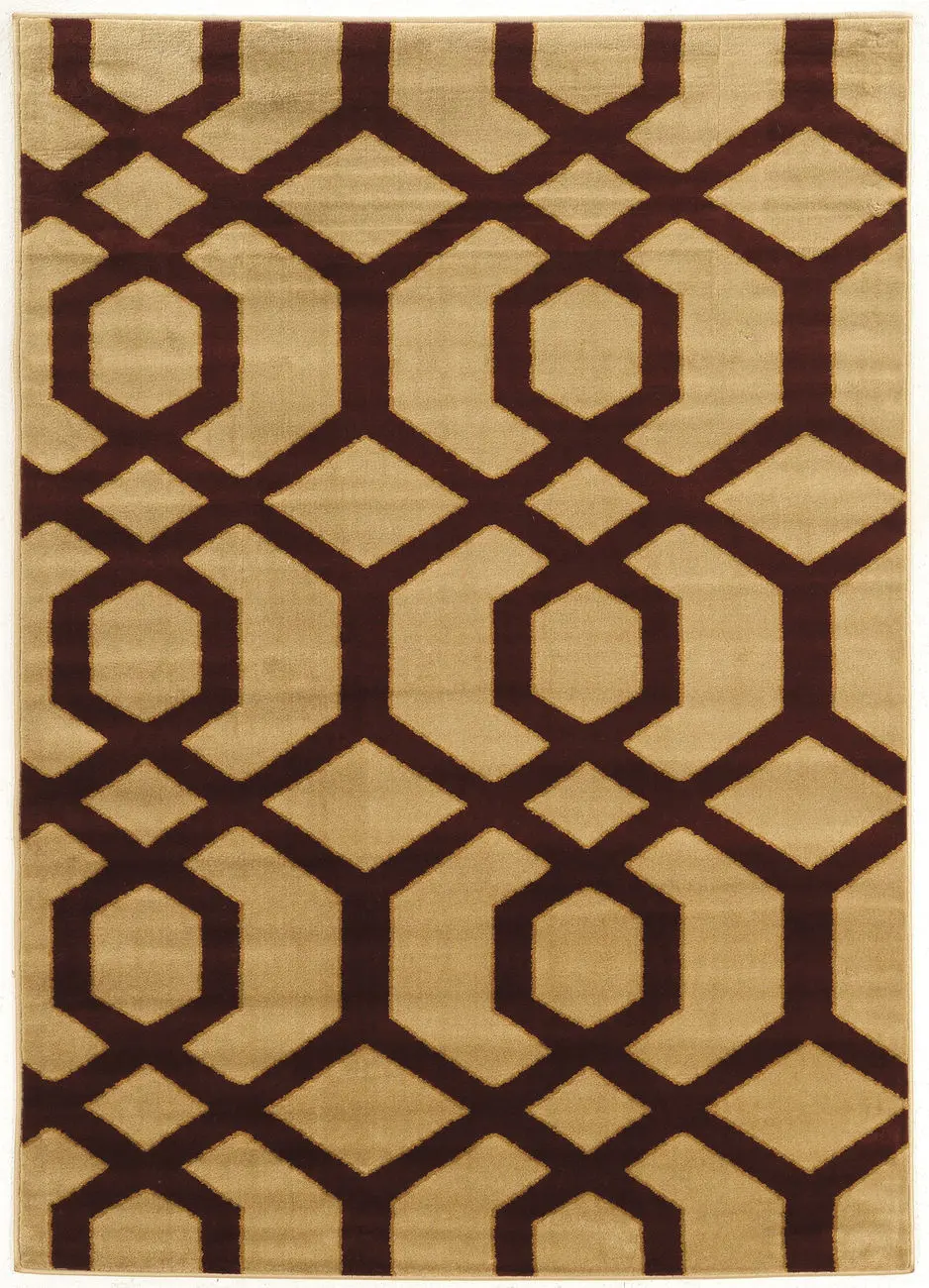 Linon Beige Rug 8