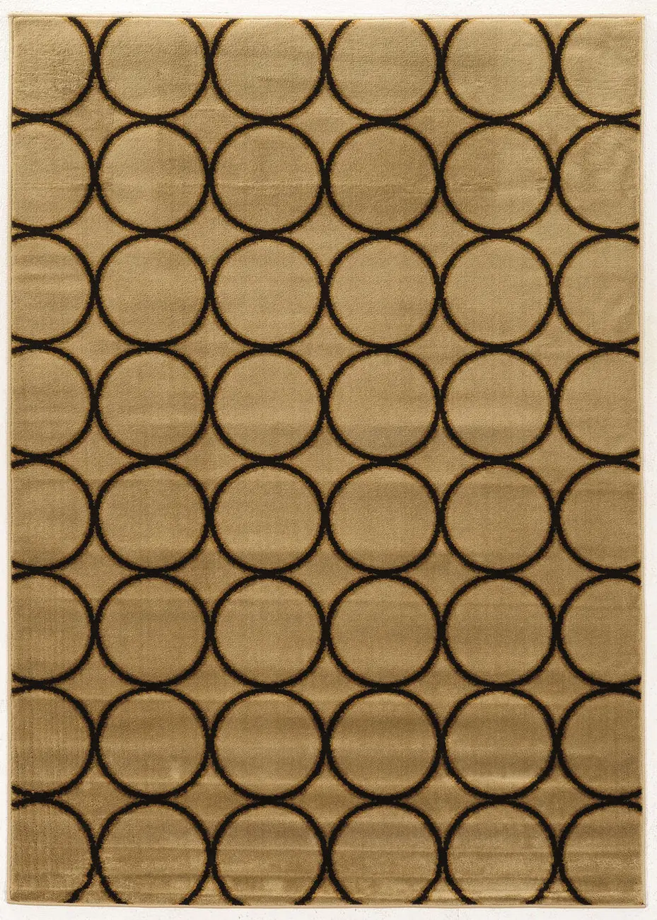 Linon Beige Rug 9