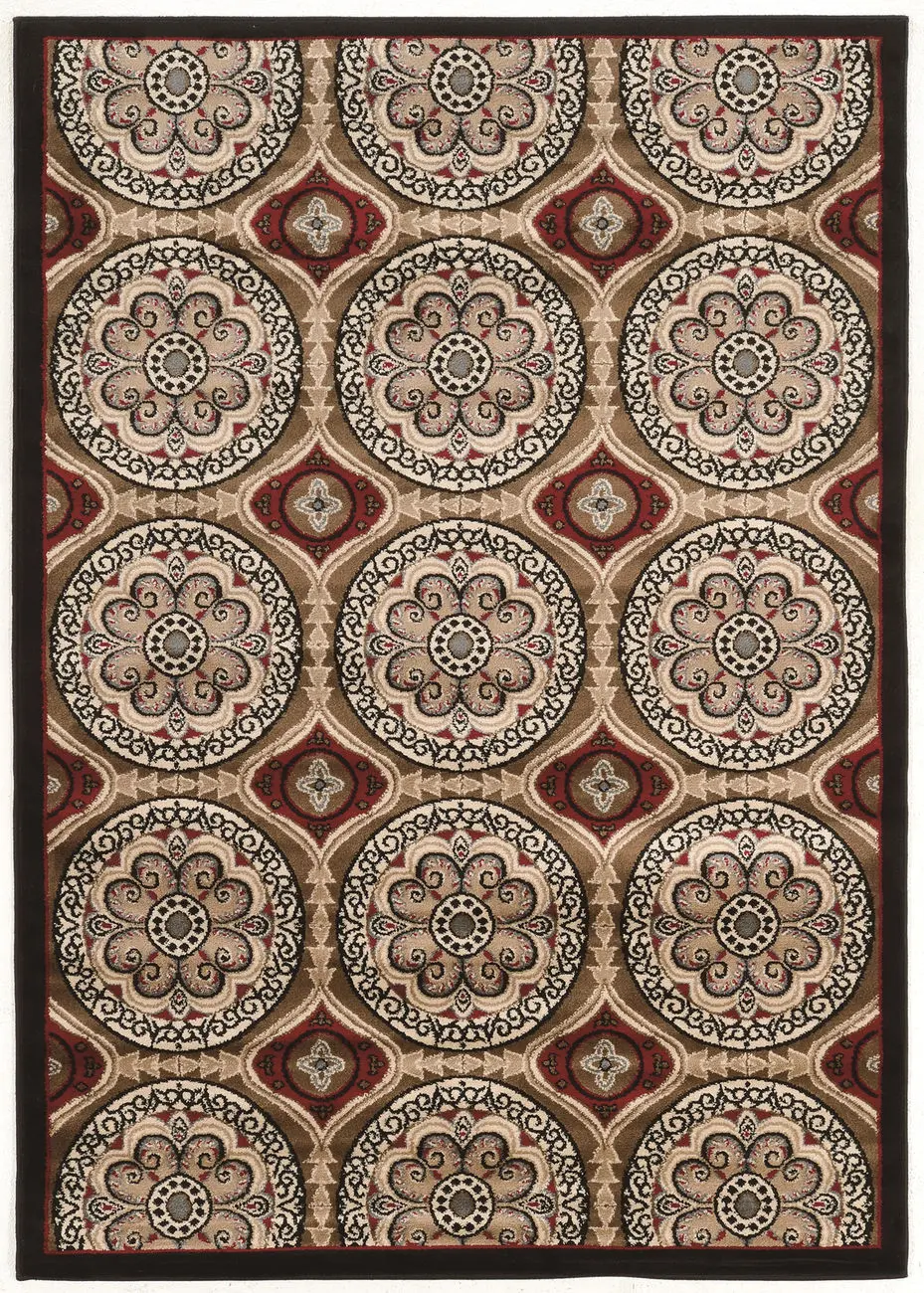 Linon Multi-Colored Rug 5