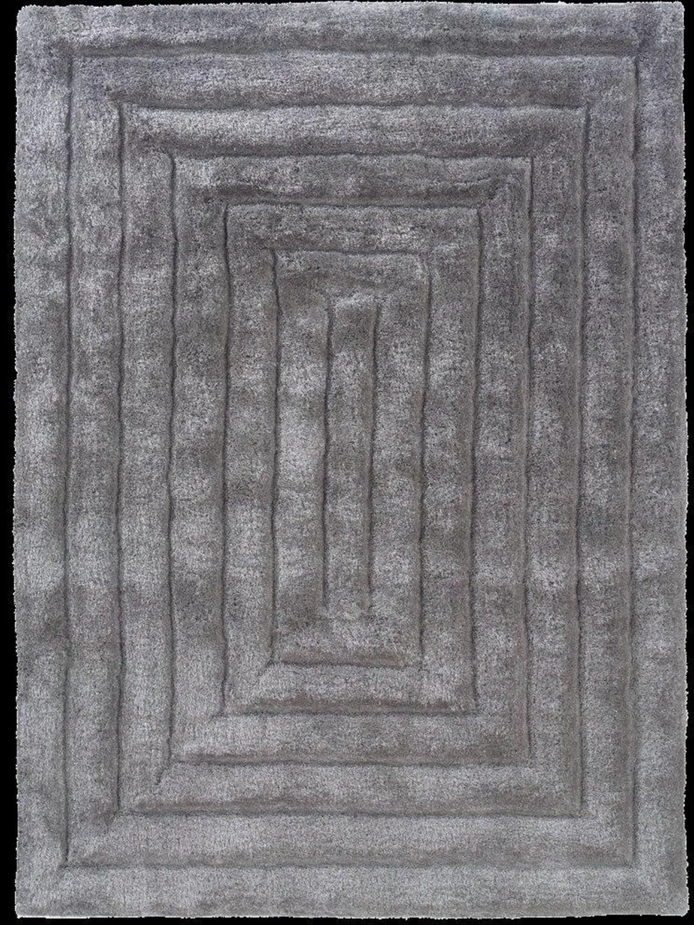 Linon Gray Hilo Rug 3