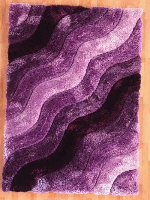 Linon Pink Hilo Rug