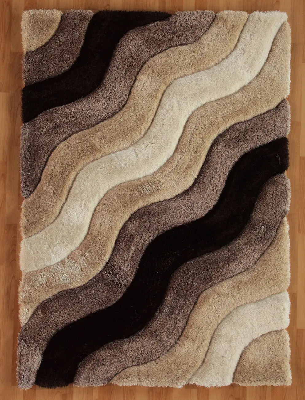 Linon Brown Hilo Rug