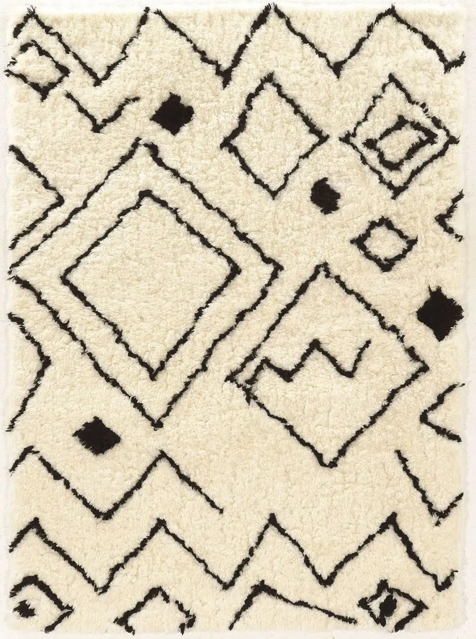Linon Beige Patterned Rug 3