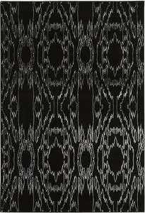 Linon Black Rug 12
