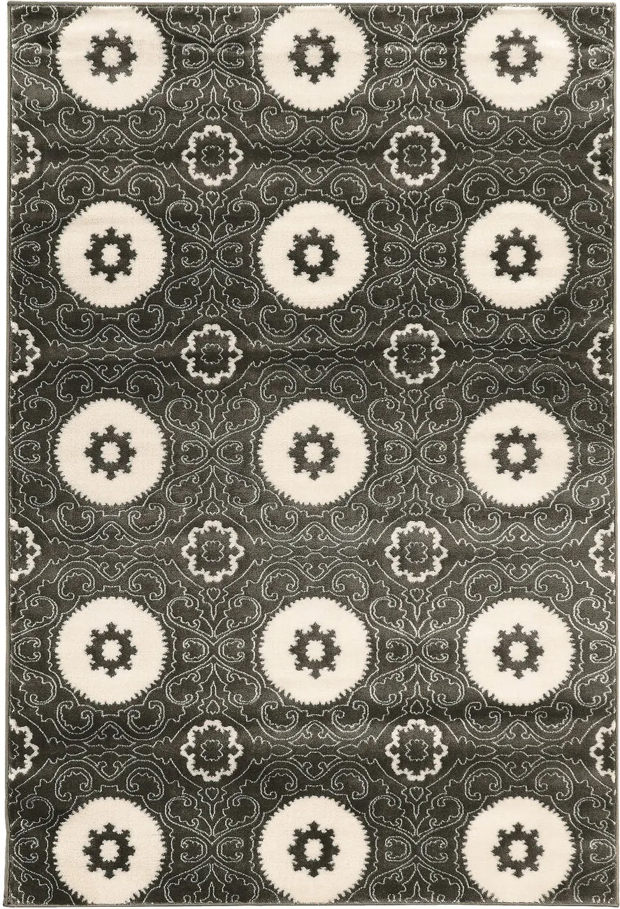 Linon Gray Rug 45