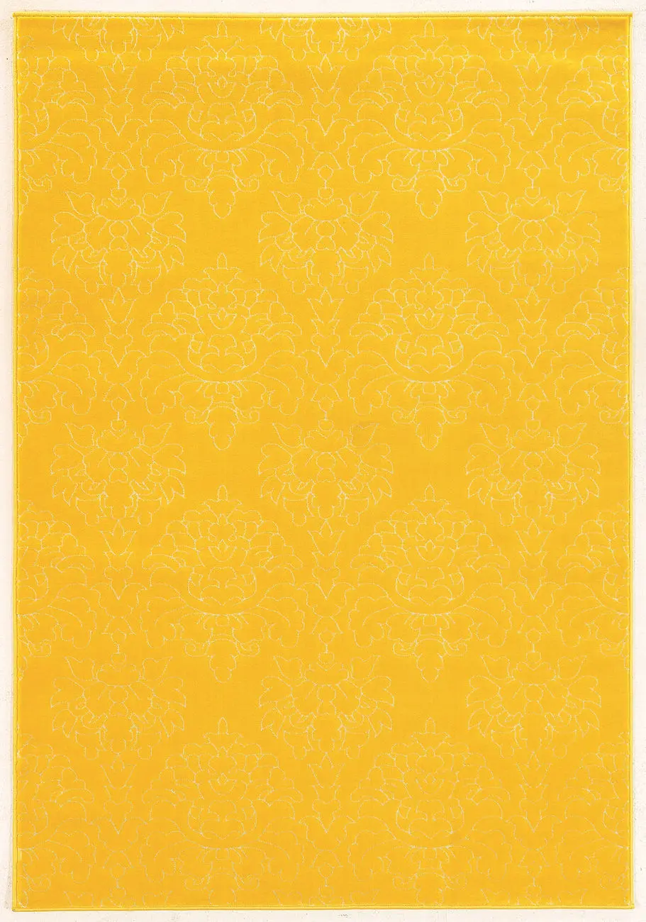 Linon Yellow Rug 4
