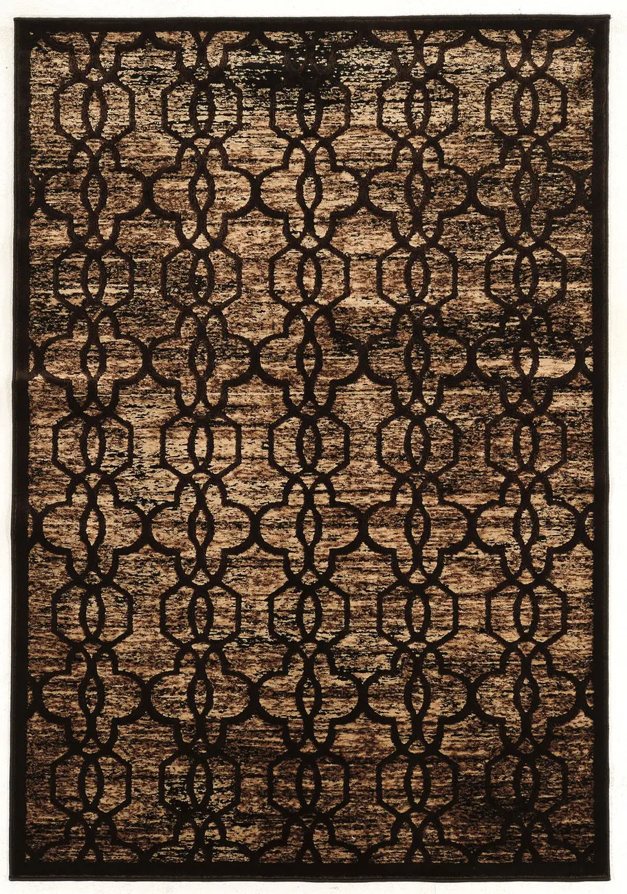 Linon Brown Rug 2
