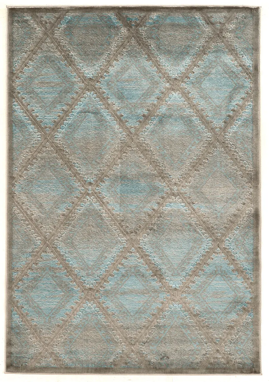 Linon Blue Rug 9