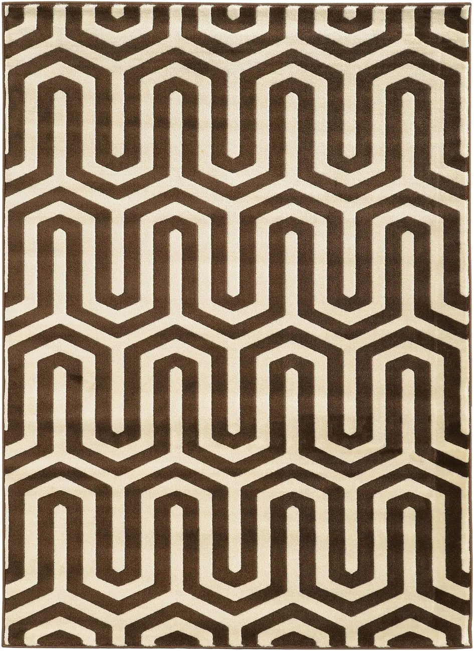 Linon Brown Rug 9